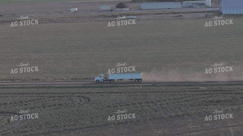 Semi Transporting Grain 239450