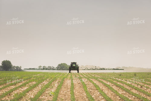 Sprayer Spraying Field 8026