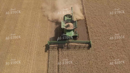 Harvesting Wheat Drone 6554