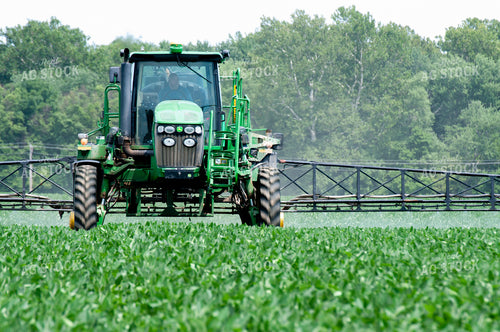 Sprayer Spraying Summer Soybeans 103018
