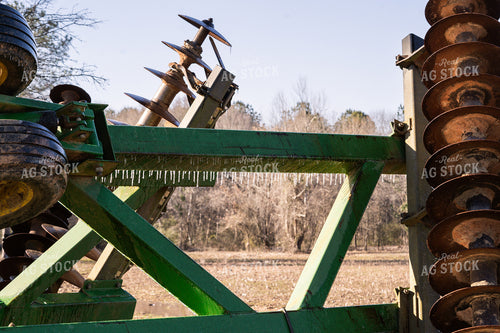 Ice on Tillage Bar 128063
