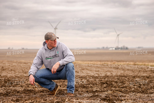 Farmer Checking Soil 161126