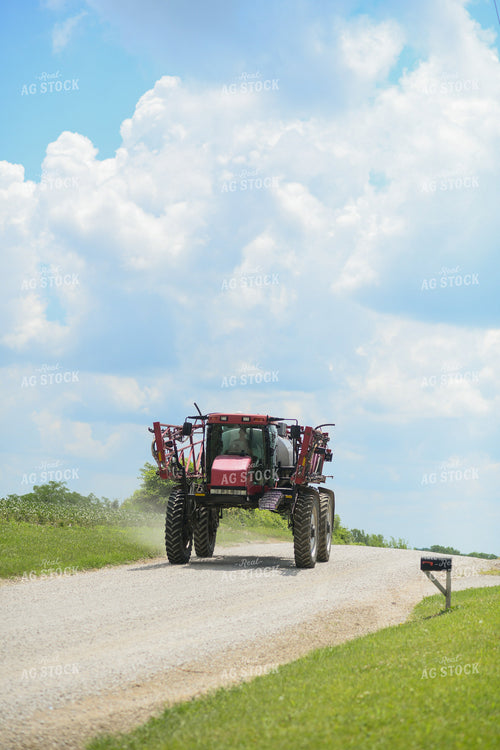 Sprayer Driving on Road 191226