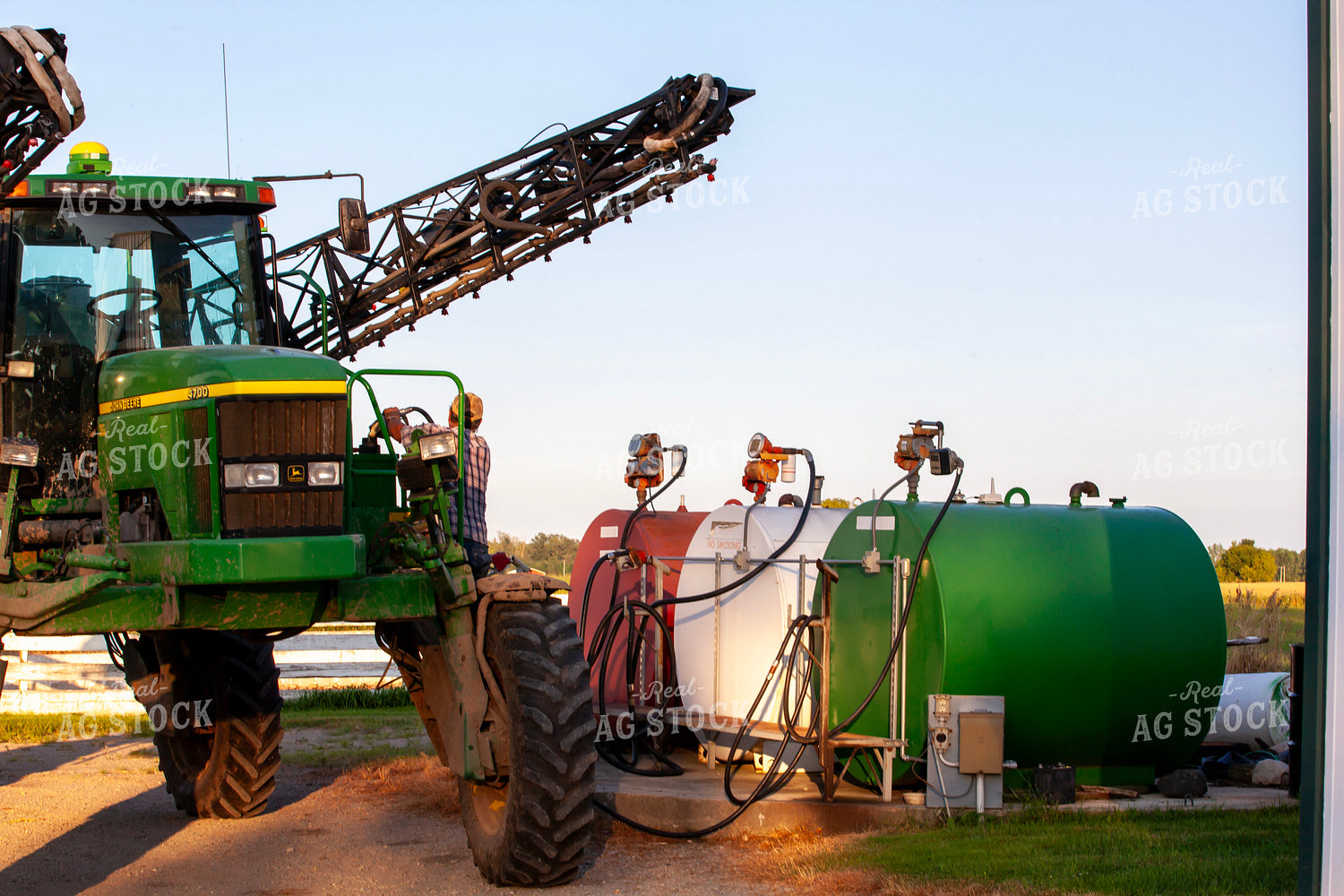 Fueling up Sprayer 132123