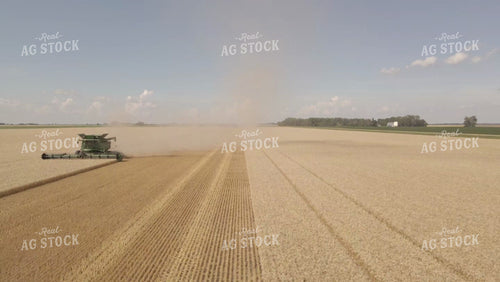 Harvesting Wheat Drone 6550