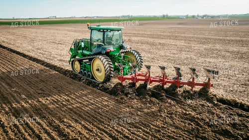 Moldboard Plowing Field Drone 56382