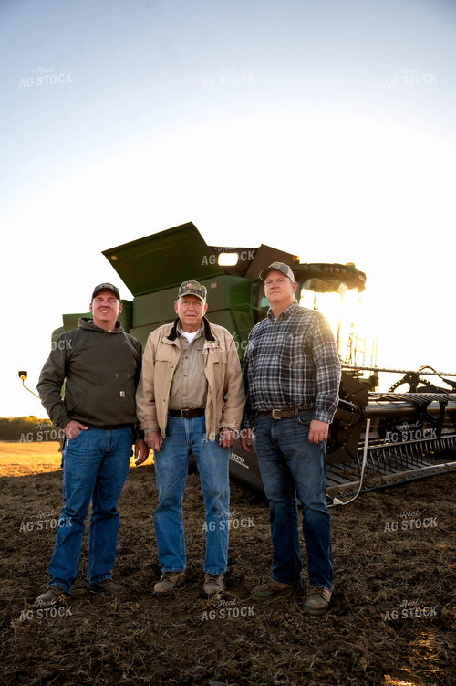 Farm Family by Combine 115434