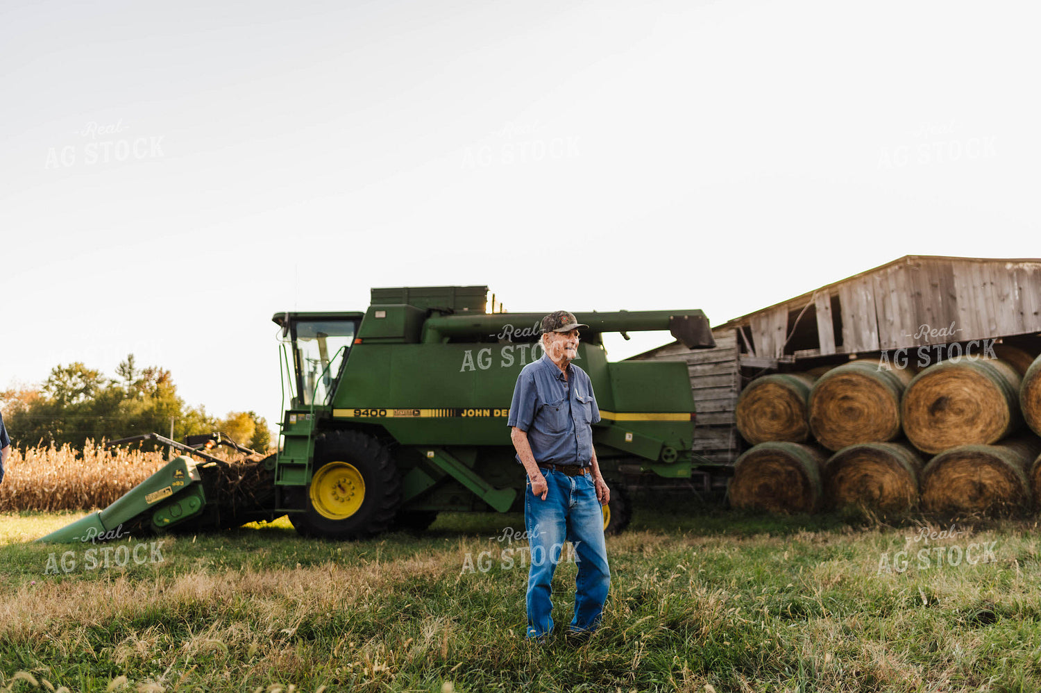 Farmer by Combine 115120