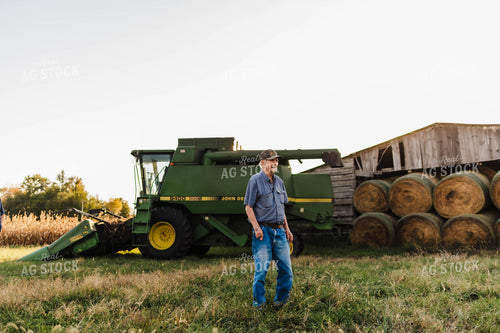 Farmer by Combine 115120
