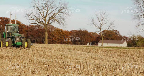 Disking Corn Stalks 3984