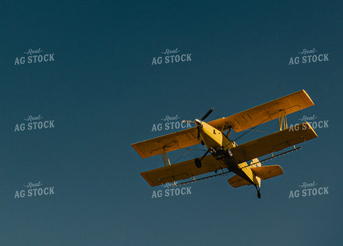 Crop Duster in Blue Sky 61079