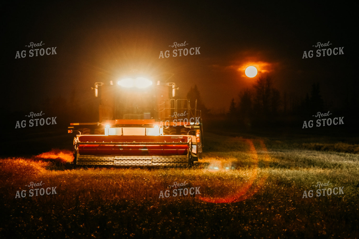 Combine at Night 64160