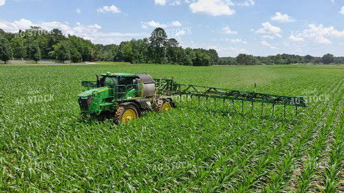 Sprayer in Corn Field 79034