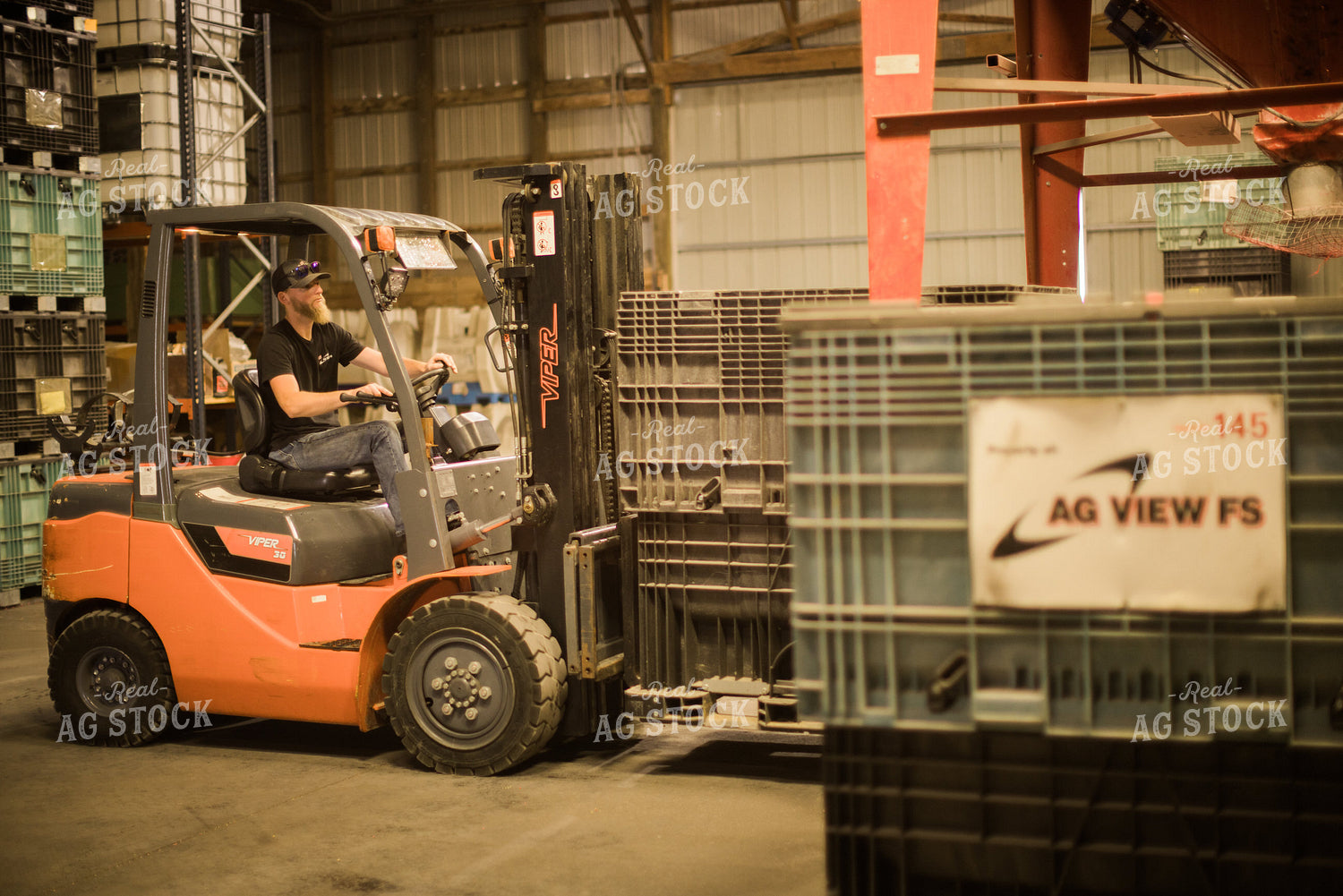 Salesman Moving Seed Boxes 7979