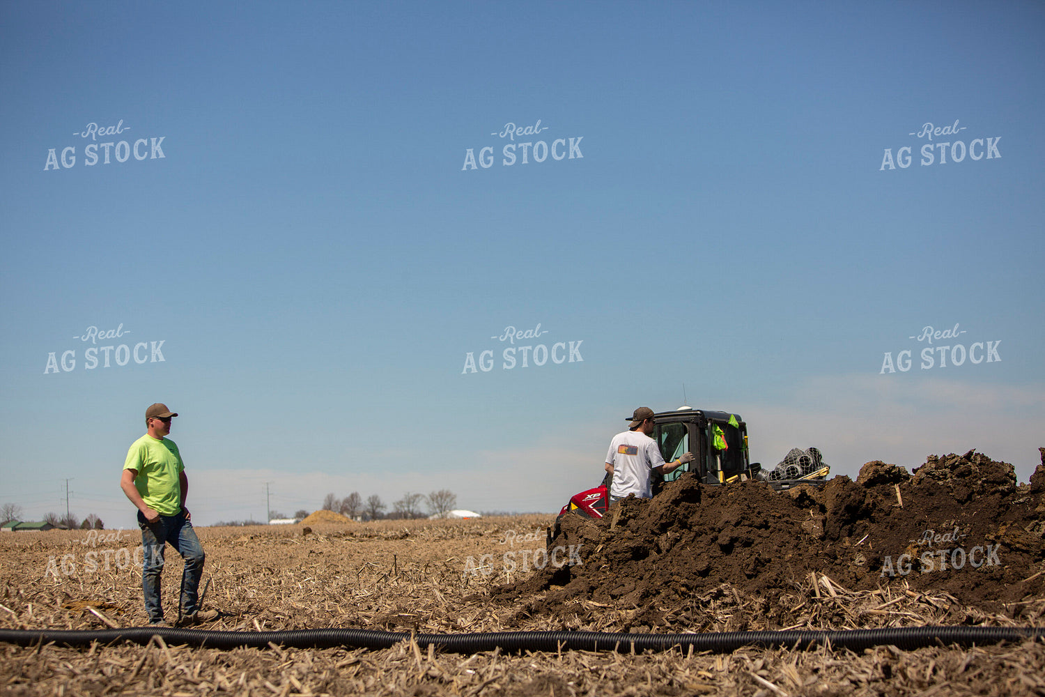 Installing Field Drainage Tile 7234