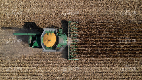 Aerial Corn Harvest 114006