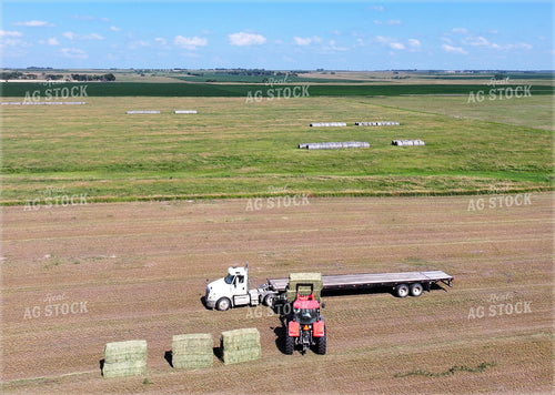 Picking Up Bales 141637