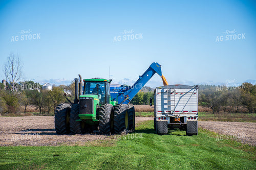 Grain Cart Loading Semi 50191
