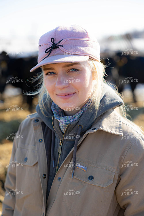 Female Rancher Smiling 70231