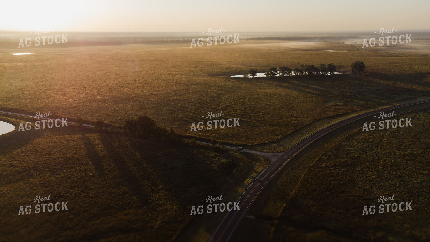 Aerial of Rural Roads 301062