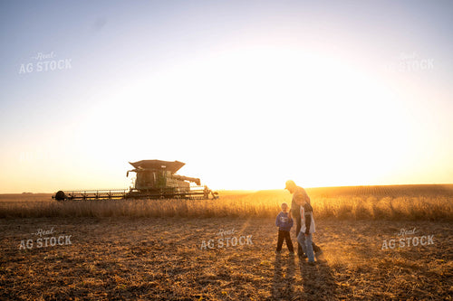 Farm Family by Combine 115602