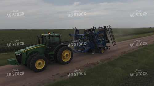 Tractor Driving on Road 239379