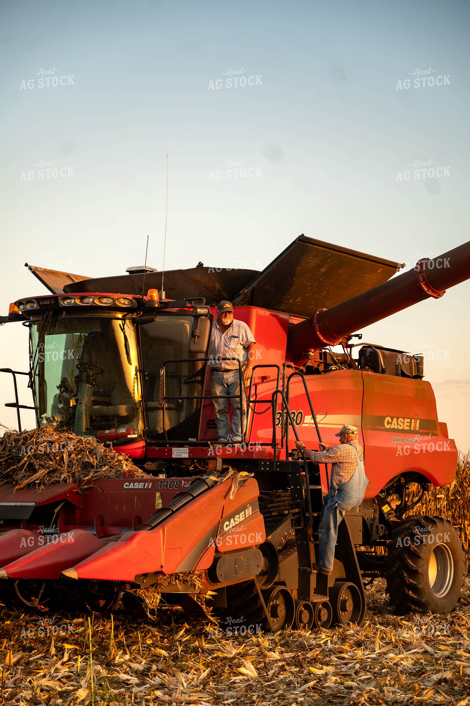 Farm Family at Corn Harvest 115911
