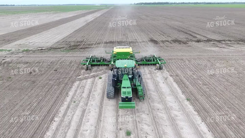 Aerial of Air Seeding Rice 80076