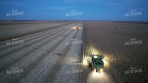 Corn Harvest at Night 65557
