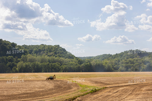 Field with Backhoe  52380