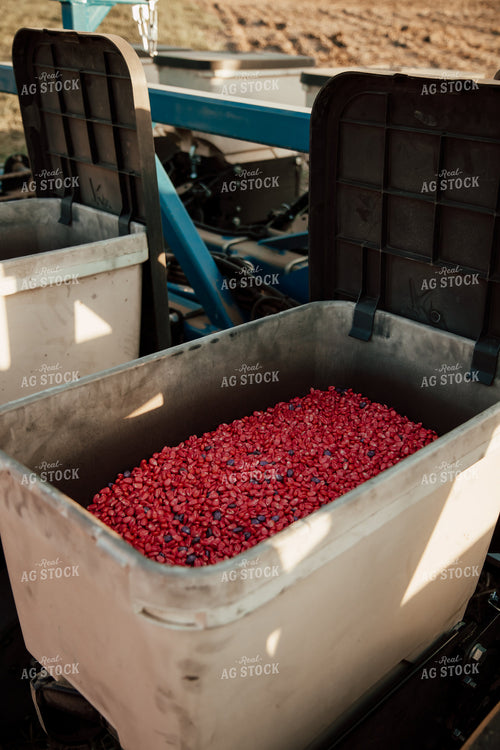 Planter Loaded with Treated Corn 67707
