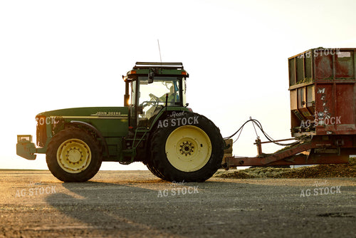 Unloading Silage 152972