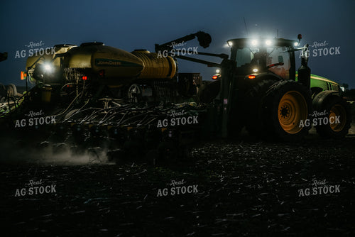 Planter in Field at Night 64253