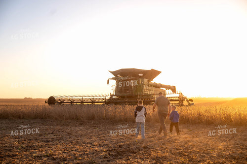 Farm Family by Combine 115603