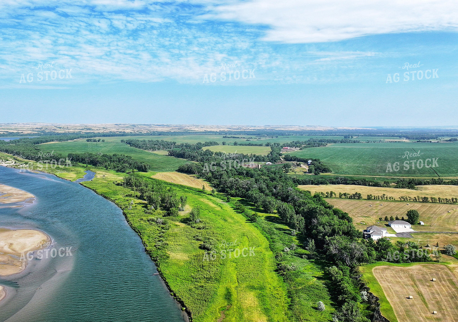 Aerial of River 141654