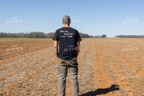 Farmer Watching Planter 79769