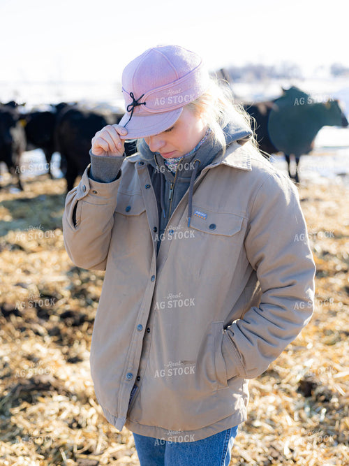 Rancher with Cattle 70230