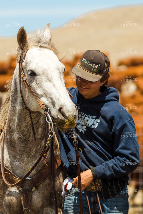 Rancher and Horse 97221