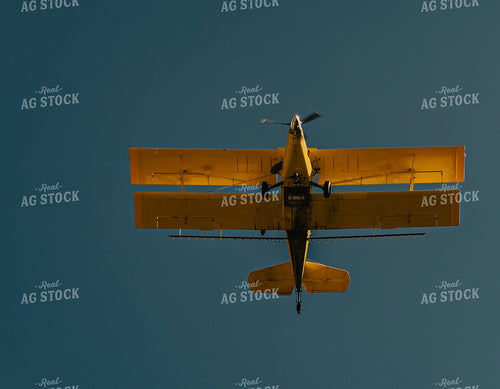 Crop Duster in Blue Sky 61083