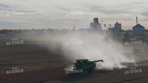Aerial of Milo Harvest 239436