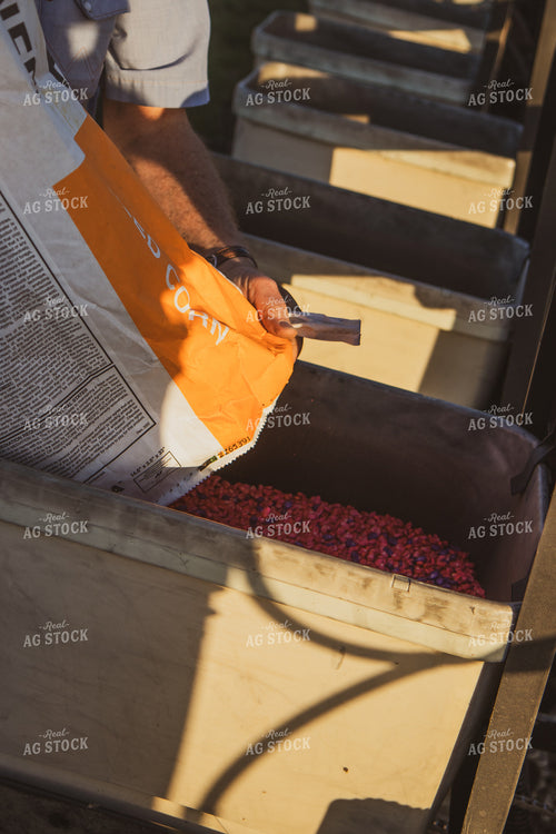 Loading Planter with Seed Bags 67704