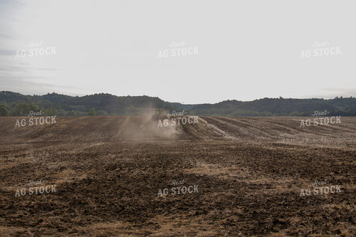 Vertical Tillage in Spring with Tractor 52089