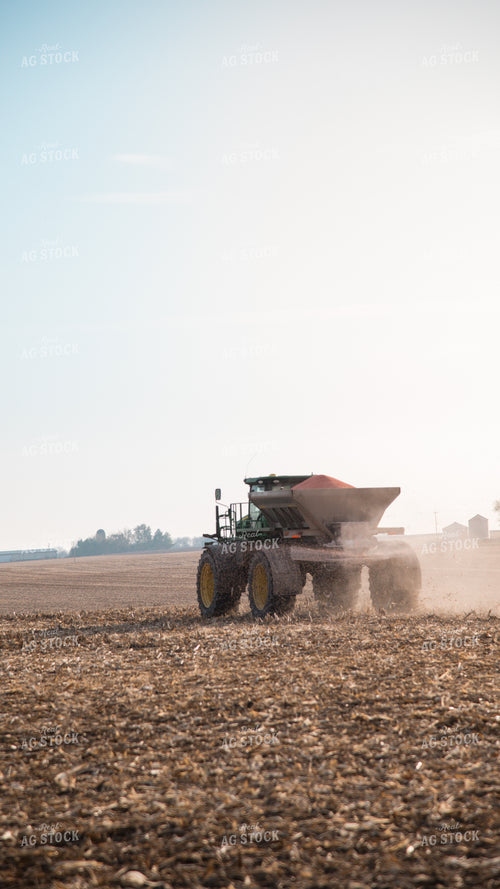 Spreading Dry Fertilizer 26123
