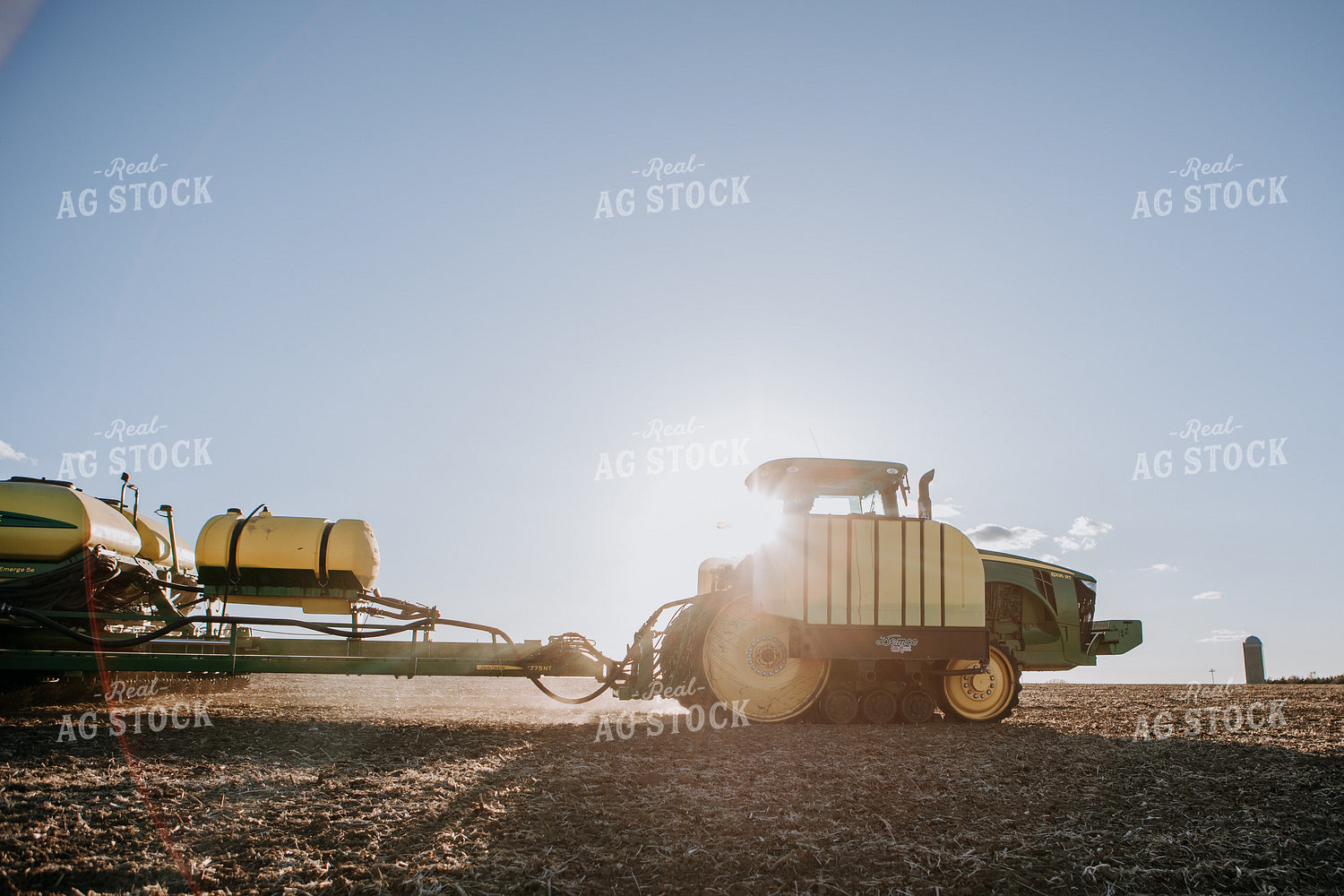 Tractor Planting Field 77249