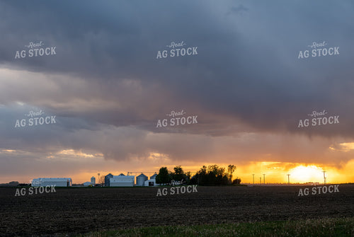 Farm at Sunset 302043