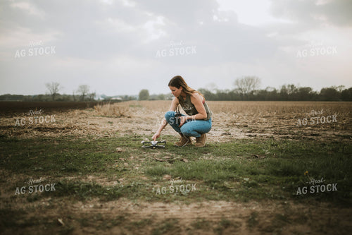 Farmer with Drone 5609