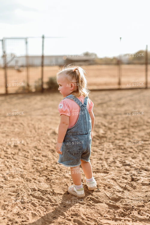 Farm Kid in Goat Pen 205003
