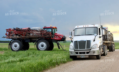 Sprayer and Truck 141556