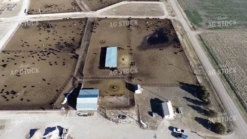 Aerial of Feedyard 190029