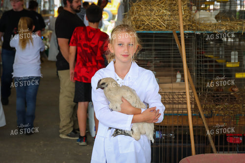 4H Kid at Poultry Show 52174